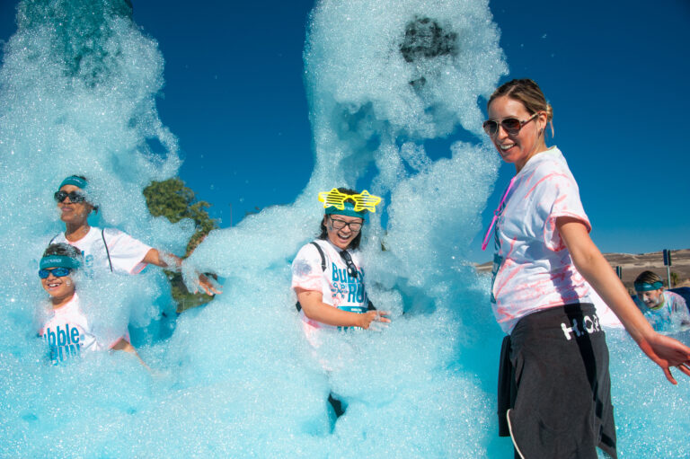 Volunteer Bubble Run